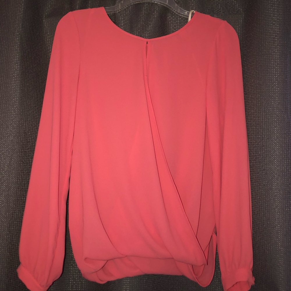 Coral Pink long sleeve professional